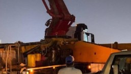 ضبط مخالف بالشرقية لوّث البيئة بمواد خرسانية