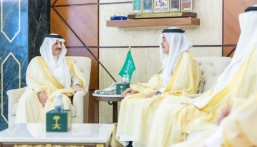 أمير الشرقية يطّلع على تقرير “ملعب أرامكو” خلال استقبال رئيس الشركة