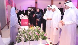 14 ركن تثقيفي.. “كفاحنا وردية” يفعل دور طالبات الأحساء في التوعية بسرطان الثدي