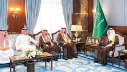 الأمير سعود بن طلال يستقبل مدير فروع البنك العربي بالأحساء