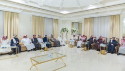 وكيل إمارة الشرقية يعزي السعد في وفاة شقيقه