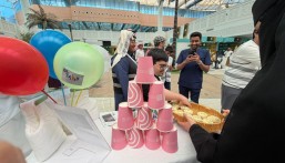 جمعية تفاؤل تشارك بركن تعريفي في فعالية «إكسبو همم» في جامعة الملك فيصل