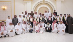 أسرة المياح السبيعي بالعيون تحتفل بزواج ابنها “أحمد”