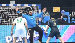 أخضر اليد يواصل الإنتصارات في البطولة الآسيوية