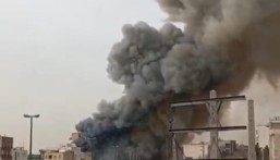 حريق ضخم بمركز تجاري في طهران دون معرفة الأسباب حتى الآن