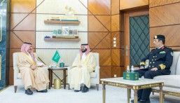 أمير الشرقية يستقبل قائد حرس الحدود بالمنطقة بمناسبة تعيينه