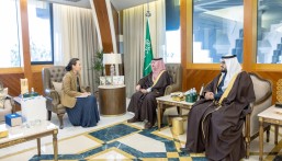 أمير الشرقية يستقبل أمين عام اتحاد رواد الأعمال الصينيين الدوليين