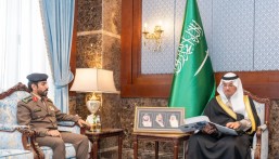 سمو محافظ الأحساء يستقبل مدير شرطة المحافظة