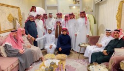 بالصور.. الغريب بالعيون تحتفل بعقد قران ابنها “صالح”