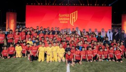 سمو الأمير سعود بن طلال يُدشِّن أكاديمية القادسية في الأحساء