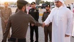 سمو محافظ الأحساء يشارك قيادات القطاعات الأمنية ومنسوبيها الإفطار الرمضاني في الميدان