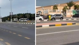 بالفيديو.. حركة طبيعية في أحياء ‎رأس تنورة بعد اعتراض مسيّرتين استهدفت المصفاة