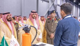 نائب أمير الشرقية يفتتح معرض اليوم العالمي للدفاع المدني 2026