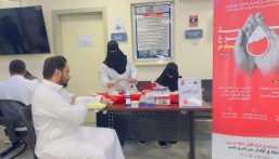«قطرة دم حياة».. حملة للتبرع بالدم في جمعية الكلابية الخيرية بالأحساء