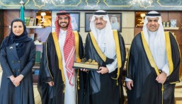 أمير الشرقية يستقبل خريجي أول دفعة من جامعة اليمامة