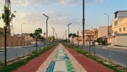 أمانة الأحساء تُهيئ ممشى مدينة الجفر ضمن مشاريع جودة الحياة