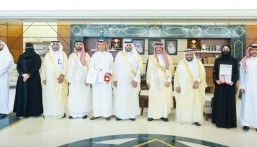 أمير الشرقية يؤكد دعم الابتكار ويستقبل رئيس جامعة حفر الباطن والفائزين دوليًا