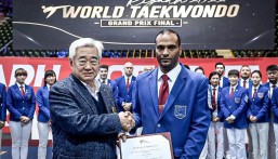 الغانم يواصل التميز ويعين نائباً لرئيس لجنة مسابقات التايكوندو الآسيوية