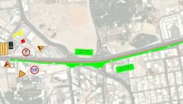 إغلاق جسر تقاطع الملك فهد وطريق الملك عبدالعزيز بالأحساء 5 أيام للصيانة