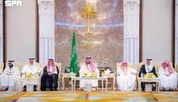 نيابة عن الملك سلمان.. ولي العهد يستقبل المهنئين بعيد الأضحى المبارك