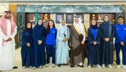 أمير الشرقية يهنئ سيدات النهضة بالصعود إلى الدوري الممتاز