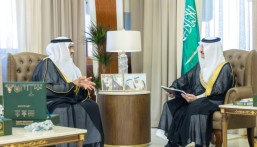 أمير الشرقية يستقبل أمين المنطقة ويطلع على أهم المشاريع الاستثمارية