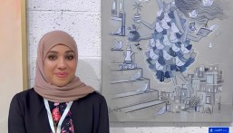 لوحة «الأمل» للفنانة إيمان شاكر.. رؤية فنية تدعم حقوق المرأة وتمكينها