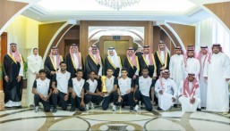  أمير الشرقية يستقبل مجلس القادسية بمناسبة تتويج النادي بلقب الدوري الممتاز تحت 18عاما