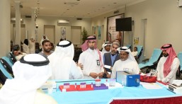بالصور.. انطلاق الحملة التاسعة للتبرع بالدم بمركز برّ النجاح في المبرز