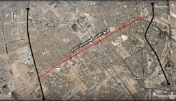 بدء أعمال تطوير طريق الملك فهد بالدمام