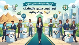 5 جهات وطنية تطرح برامج تدريب مبتدئ بالتوظيف.. فرص واعدة لبناء المستقبل المهني