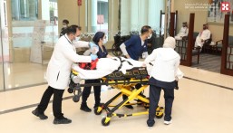 إنقاذ حياة شاب عمره 16 عاما بعد حادث سير مروع في الخبر