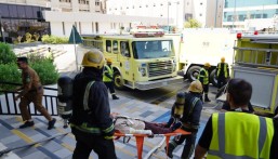 فرضية حريق تختبر جاهزية مركز الأمير سلطان للقلب بالأحساء
