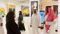 سمو الأمير عبدالعزيز بن جلوي يزور مساحة تغريد للفنون بالأحساء
