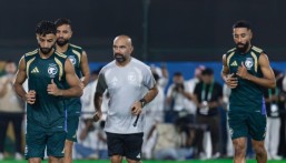 الأخضر يختتم استعداداته لمواجهة الكويت في افتتاح كأس الخليج27