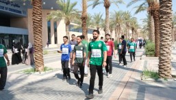 أكثر من 300 مشارك.. «رياضة جامعة الملك فيصل» تمشي نحو الحياة الصحية
