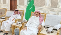 أمین الأحساء يقدم العزاء لأسرة الهزاع و الرحیمان والعطیش في مدينة العيون