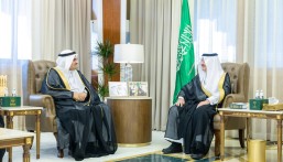 أمير الشرقية يستقبل رئيس جامعة الملك فهد للبترول والمعادن