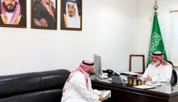 الكلابية الخيرية تستقبل مشرف التدريب التعاوني بتقنية الأحساء