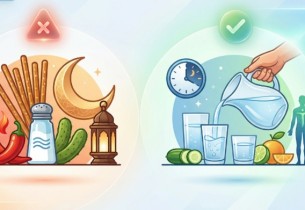 «الصحة» تحذر من الإفراط في المأكولات المالحة والحارة خلال رمضان