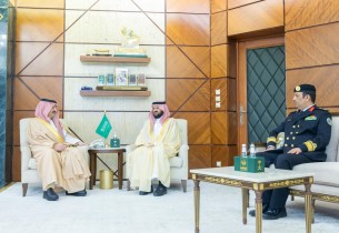 أمير الشرقية يستقبل قائد حرس الحدود بالمنطقة بمناسبة تعيينه