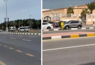 بالفيديو.. حركة طبيعية في أحياء ‎رأس تنورة بعد اعتراض مسيّرتين استهدفت المصفاة