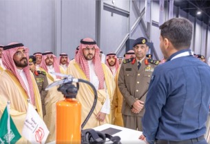 نائب أمير الشرقية يفتتح معرض اليوم العالمي للدفاع المدني 2026