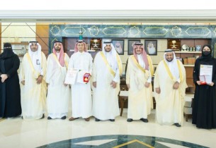 أمير الشرقية يؤكد دعم الابتكار ويستقبل رئيس جامعة حفر الباطن والفائزين دوليًا