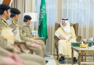 أمير الشرقية يستقبل قائد أمن المنشآت بالمنطقة.. ويطّلع على أبرز الجهود