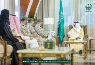 أمير الشرقية يستقبل مدير التجمع الصحي العسكري بالمنطقة بمناسبة تكليفه