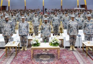 اللواء الركن شايع الودعاني يلتقي منسوبي قيادة حرس الحدود بالشرقية