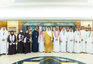 أمير الشرقية يستقبل طلاب وطالبات المنطقة الحاصلين على جوائز دولية