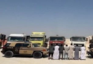 الأمن البيئي يضبط 7 مقيمين ويصادر 8 معدات لتجريف ونقل التربة بالشرقية