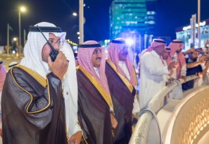 محافظ الأحساء يدشّن مشروع تقاطع طريق الملك عبدالله مع طريق الرياض
